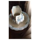 WASH PITCHER & BOWL