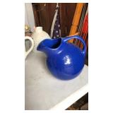 HALL BLUE POTTERY JUG PITCHER
