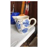 PERSIANWARE HAND PAINTED PITCHER, GERMANY
