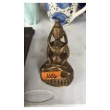 YAB-YUM BUDDHA BRASS FIGURINE