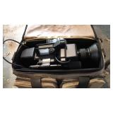 HD DIGITAL 5000 VHS CAMERA WITH BAG