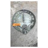 DECORATIVE GARDEN CHERUB SUNDIAL