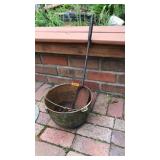 CAST IRON COAL BUCKET WITH SHOVEL