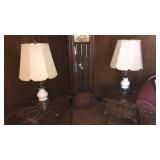 PAIR OF ORNATE TABLE LAMPS
