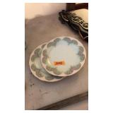 2 LEFTON CHINA PLATES