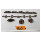 CLOISONNE JEWELRY LOT
