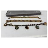 3 ANTIQUE LADIES BRACELETS
