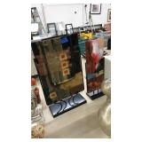 2 PC BLOWN GLASS ART