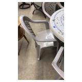 MID CENTURY MARBLE ENLAY END TABLES