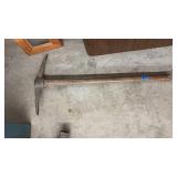 PICK AXE W/ WOOD HANDLE