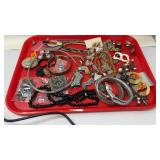 TRAY OF ASST CUSTUME JEWELRY