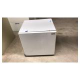 SHARP ROLLING METAL CABINET