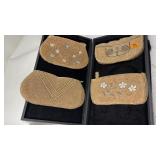 VINTAGE LADIES BEADED POCKET BOOKS