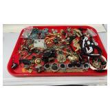 TRAY OF ASST CUSTUME JEWELRY