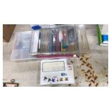 CRAFTING SUPPLIES & STAMPS