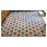 HANDMADE HONEY COMB QUILT