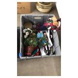 BOX OF ASST CHRISTMAS DECOR