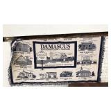 DAMASCUS COMMEM. THROW BLANKET