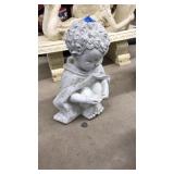 PLASTIC CHILD YARD STATUE