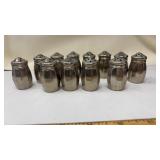 2 SETS OF S&P SHAKERS