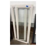 2 PAIRS OF CABINET DOORS