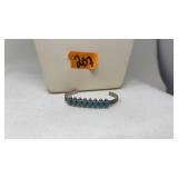STERLING & TURQUOISE BRACELET