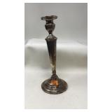 STERLING SILVER WEIGHTED CANLDESTICK HOLDER