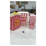 POPCORN BUCKETS & DECOR