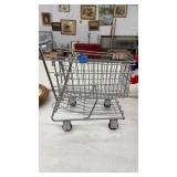 DOLL SIZE SHOPPING CART
