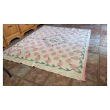 FLORAL HANDMADE QUILT