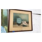 SEASHELL ROSE MCADAMS STILL LIFE