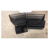ASST METAL DESK ORGANIZERS