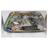 TRAY OF ASST COSTUME JEWELRY