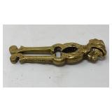 BRASS ROOSTER NUT CRACKER