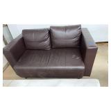 LEATHER LOVE SEAT