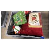 BOX OF ASST CHRISTMAS DECOR