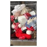 BOX OF ASST CRAFT SUPPLIES