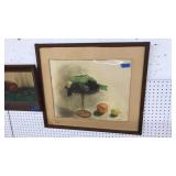 R MCADAMS FRAMED STILL LIFE