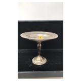 EMPIRE STERLING WEIGHTED ELIVATED CANDY DISH