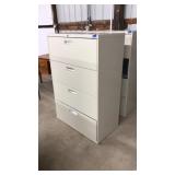 HDN 4 DRAWER METAL FILE CABINET W/ KEY