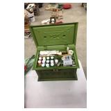 SEWING BOX & SUPPLIES
