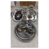 COLL OF ASST SILVER PLATE