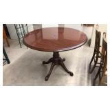 MAHOGANY DINING TABLE