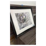 GAIL C WEGONT FRAMED SIGNED ART