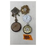 ASST POCKET WATCHES & ETC