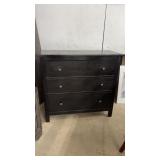 BLACK PAINTED DRESSER