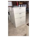 HDN 4 DRAWER METAL FILE CABINET W/ KEY