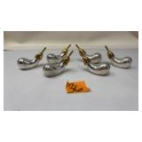 6 PEAR CHOPSTICK RESTS