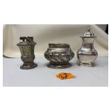 3 SILVER PLATED LIGHTERS