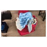 BOX OF ASST TABLE LINENS
